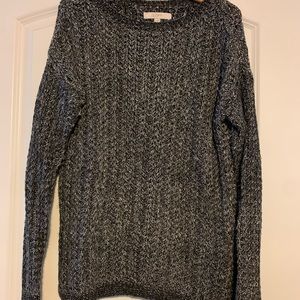 Marl pattern light weave sweater